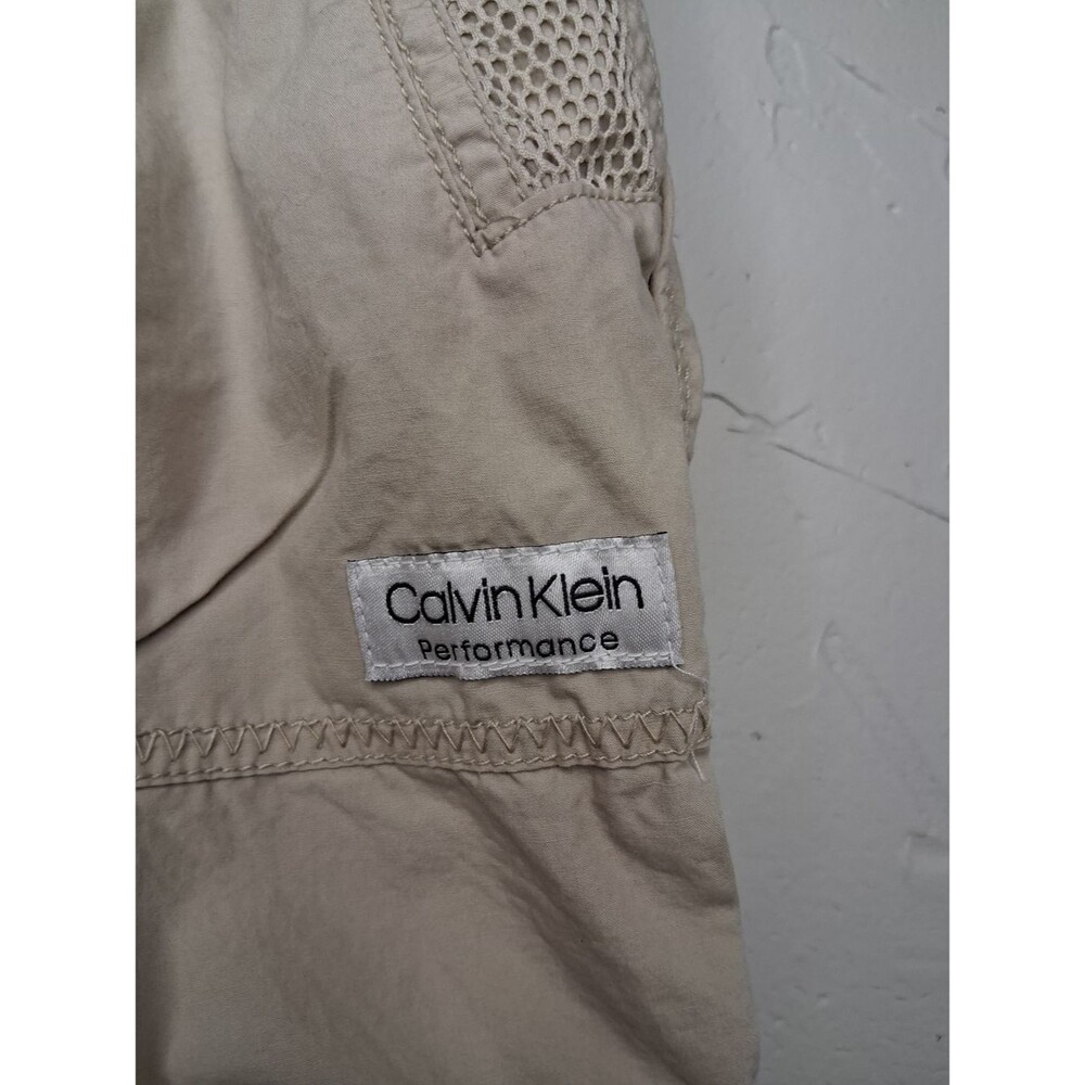 Calvin Klein 100% Cotton Performance  Comfort Shorts Women's Sz M Beige Outdoor - Picture 3 of 10